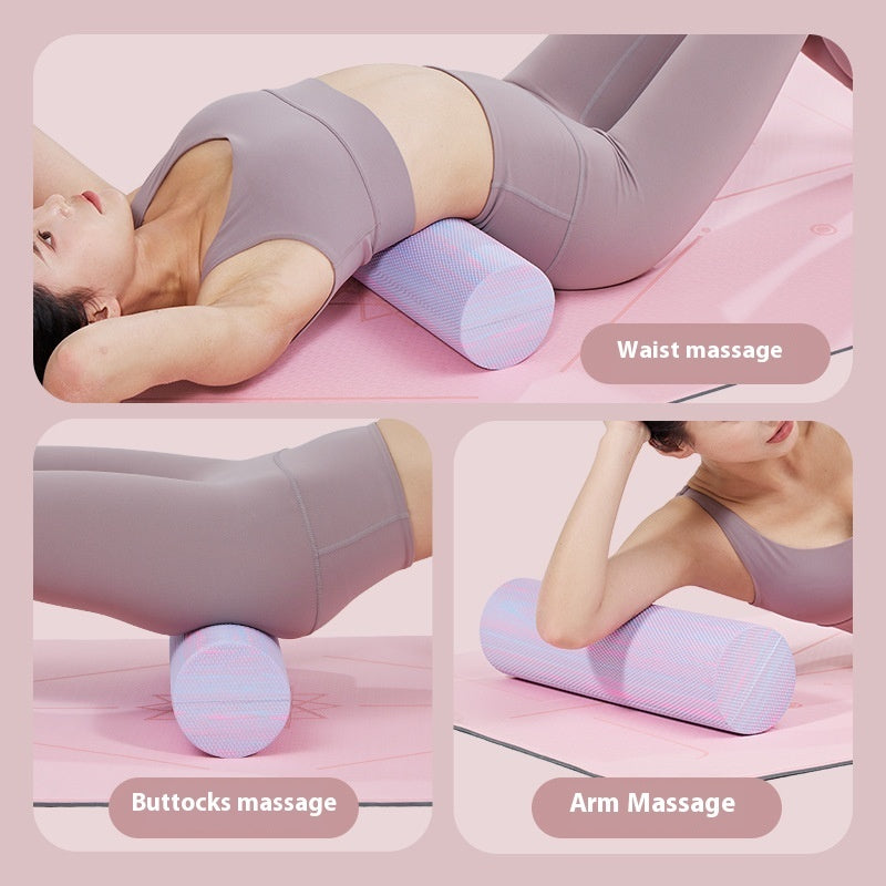 Solid Foam Roller Smooth Surface Fitness Equipment